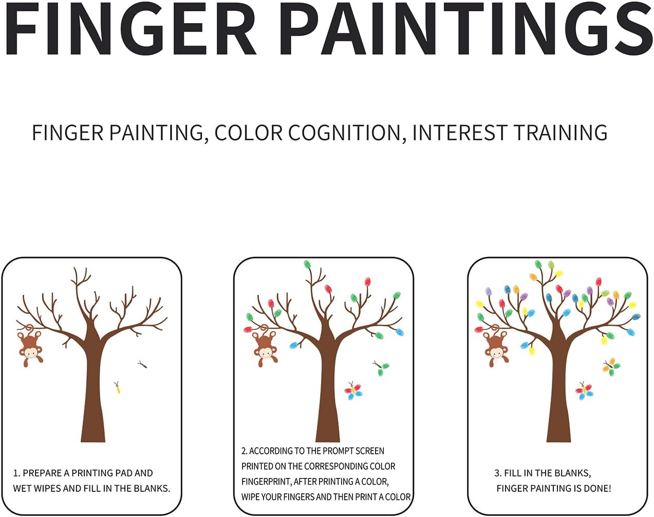Creative Finger Paint Set™
