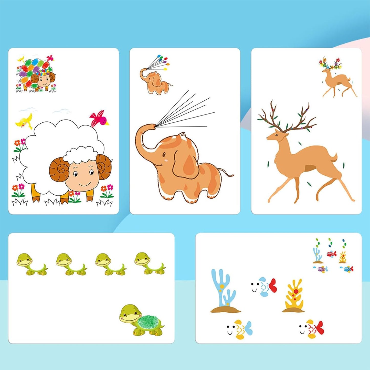 Creative Finger Paint Set™